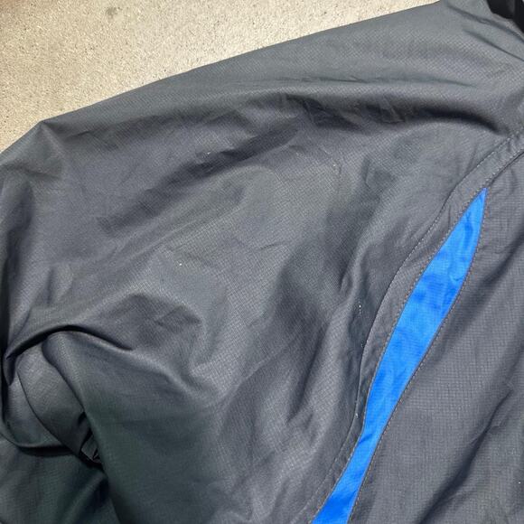 Vintage Y2K Nike Windbreaker Mens Large Grey Blue Lightweight 2000s Jacket - Picture 5 of 5